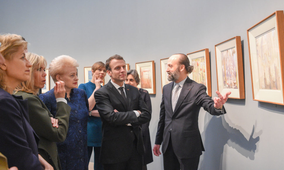 Prezidentė Orsė muziejuje Paryžiuje kartu su Prancūzijos, Estijos ir Latvijos Prezidentais atidarė parodą