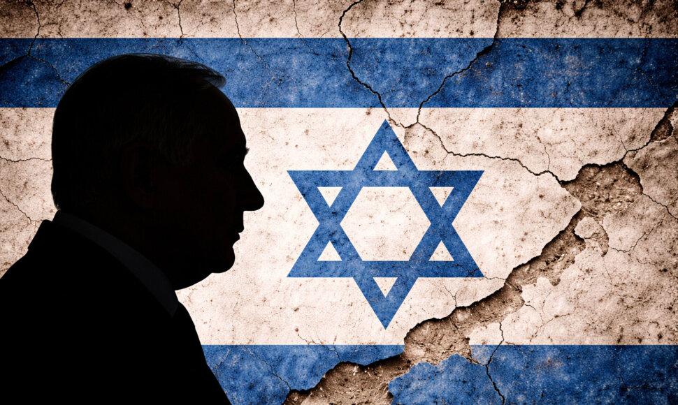 Benjamino Netanyahu siluetas / Michele Ursi / Alamy