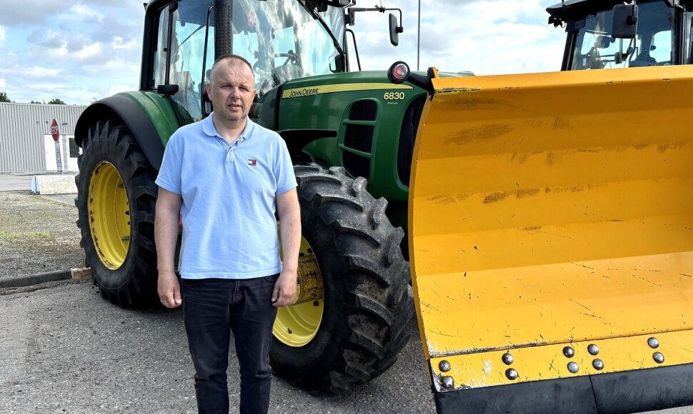 Kėdainių krašto ūkininkų sąjungos pirmininkas Mantas Župerka