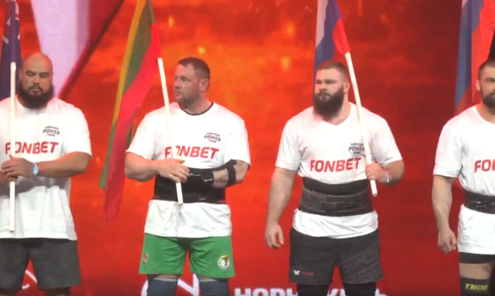Galiūnų varžybose „Sibirian Power Show“ Krasnojarske (Rusija) dalyvavo ir lietuvis Audrius Jokūbaitis.