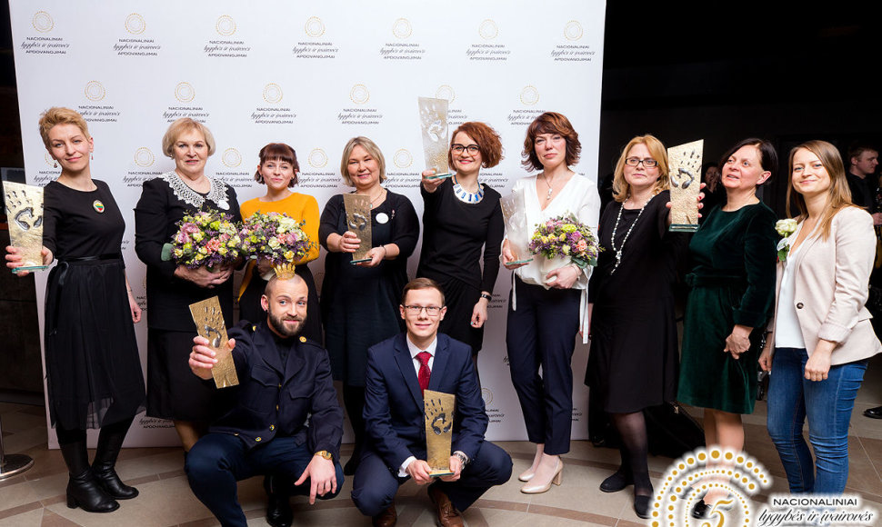 Nacionalinių lygybės ir įvairovės apdovanojimų 2017-ųjų laureatai 