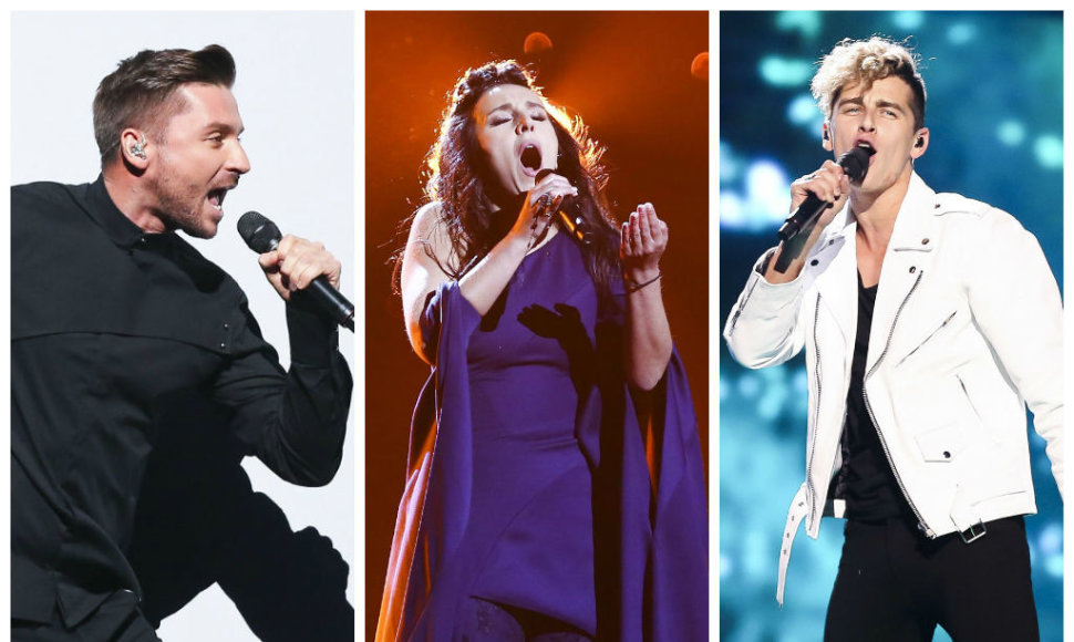 „Eurovizijos“ finalininkai