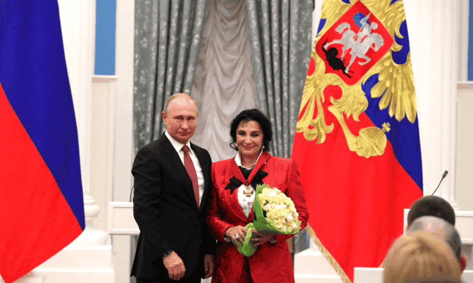 Irina Viner ir Vladimiras Putinas