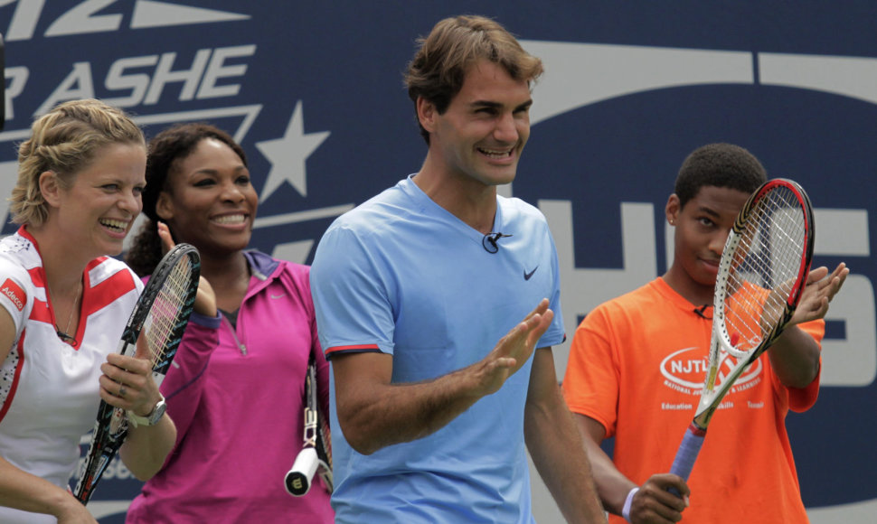 Rogeris Federeris ir Serena Williams