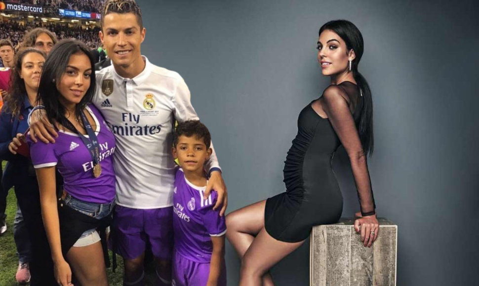 Cristiano Ronaldo ir Georgina Rodriguez