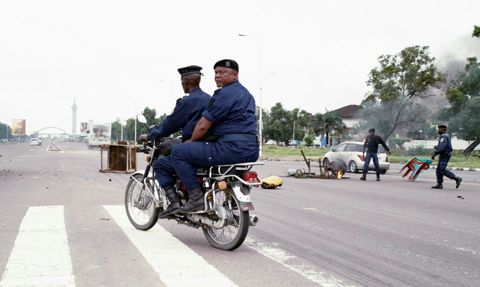 Kongo Demokratinės Respublikos policininkai
