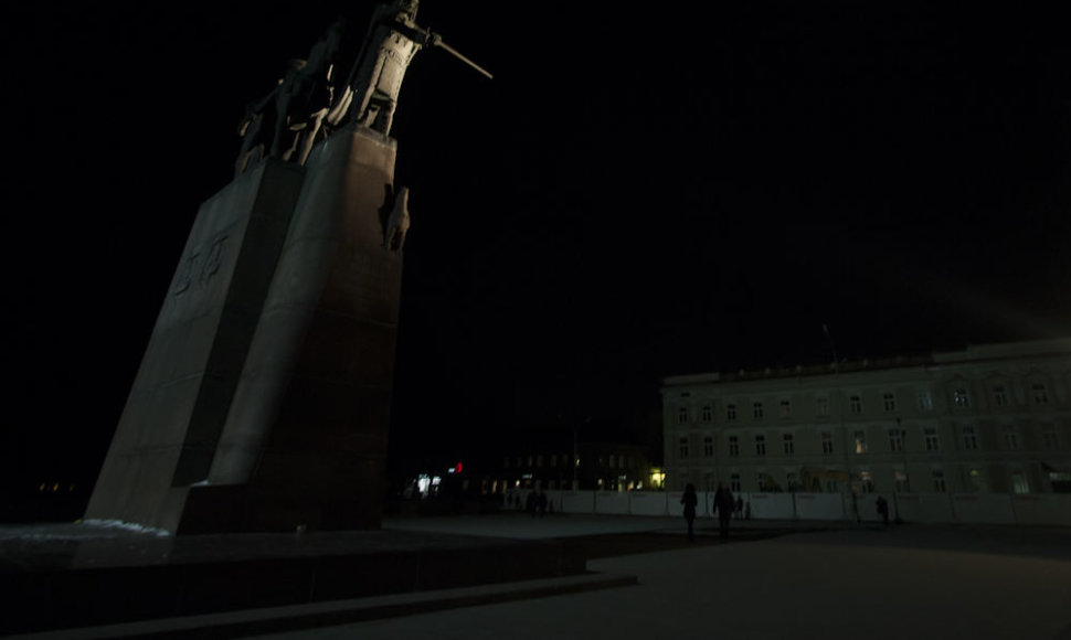 Vilnius prisijungė prie Žemės valandos akcijos