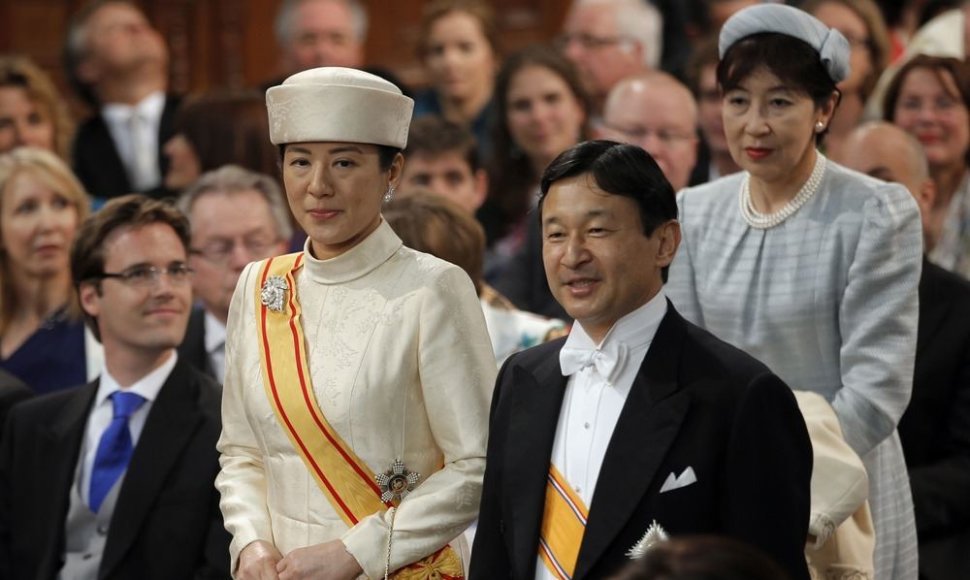 Japonijos princas Naruhito ir princesė Masako