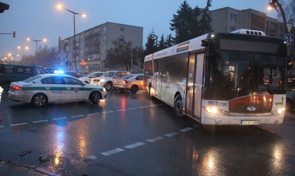 Avarija Panevėžyje