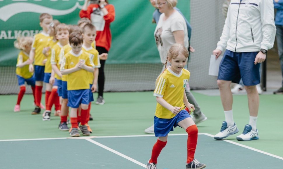 Teniso treniruotės šiais mokslo metais vyko net 134 Lietuvos darželiuose ir mokyklose