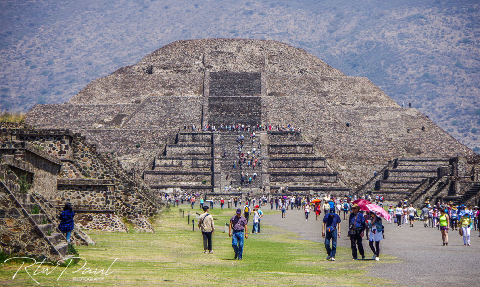 Piramidės Meksikoje