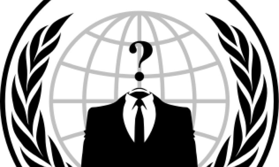 „Anonymous“ organizacijos logotipas