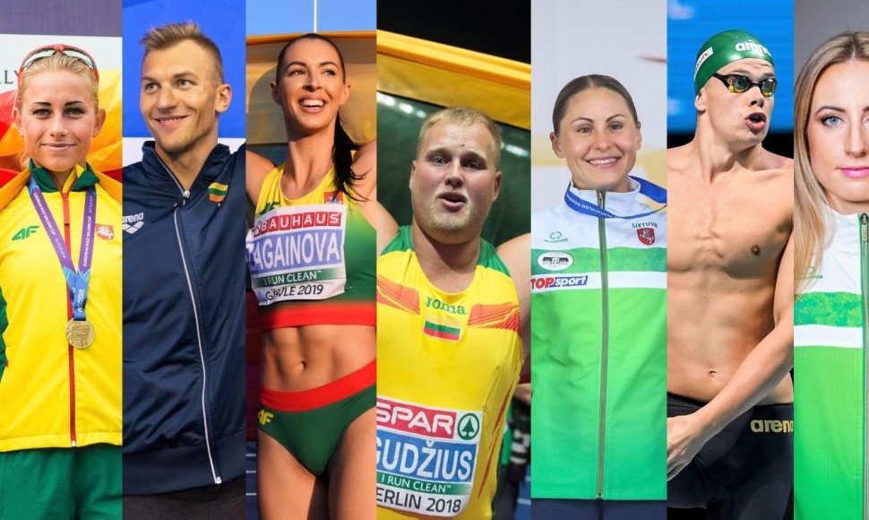Lietuvos sportininkai, įvykdę Tokijo olimpinių žaidynių normatyvus