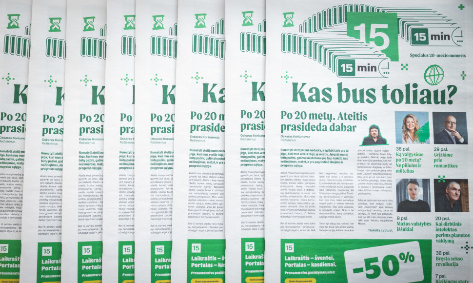 &bdquo;15min&ldquo; laikra&scaron;tis