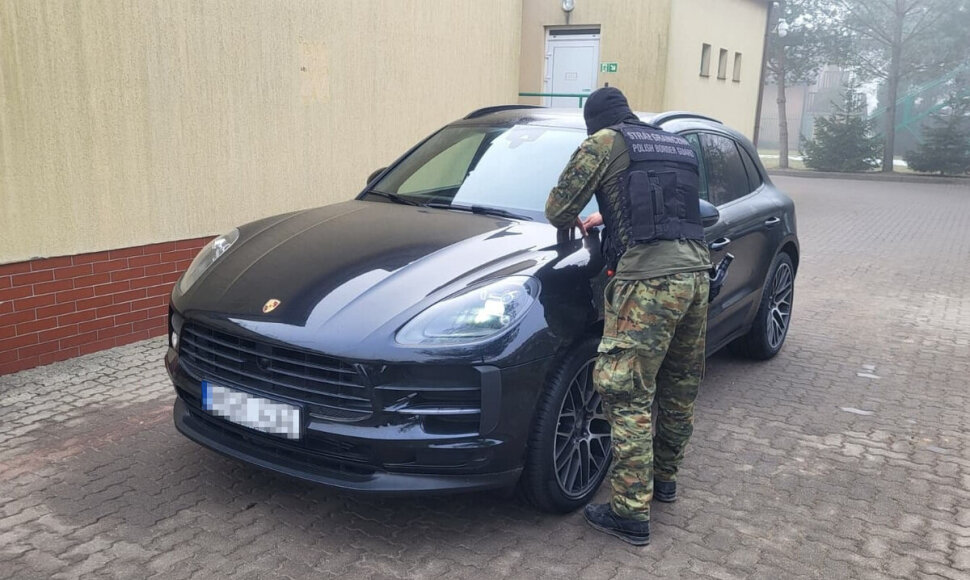 Sulaikytas automobilis