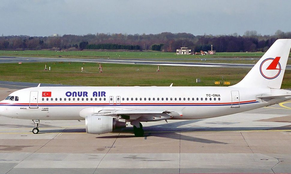 Oro linijų „Onur Air“ lėktuvas