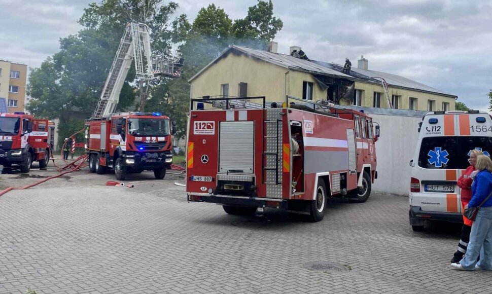 Gaisro vietoje