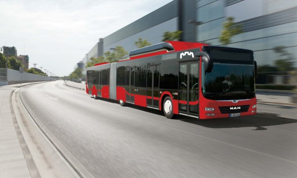 MAN naujas autobusas