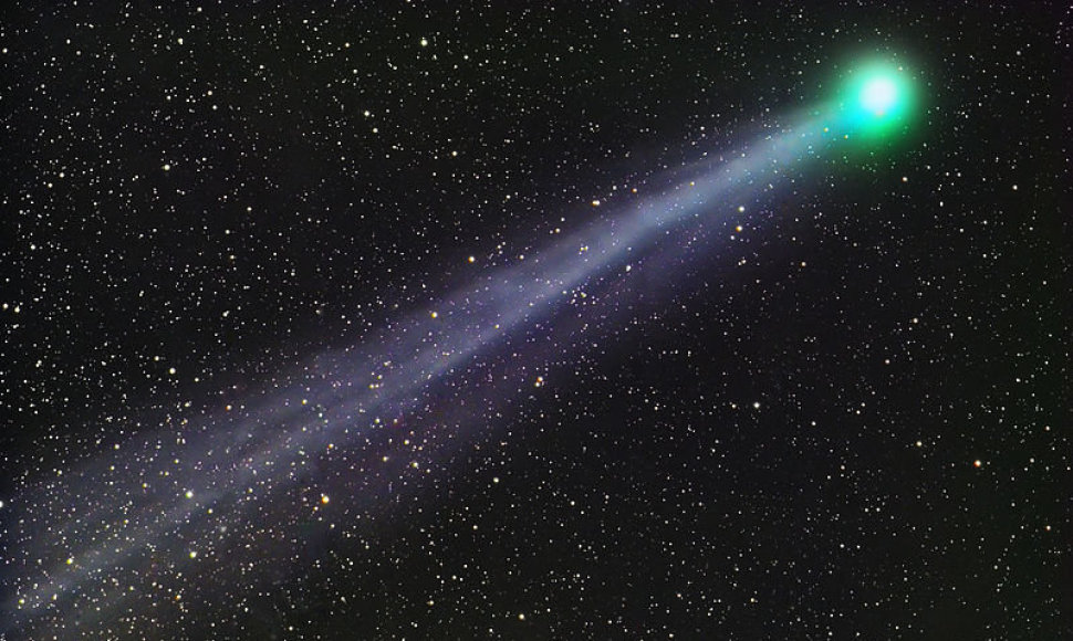 Kometa Lovejoy, kurioje aptikta etilo alkoholio ir cukraus