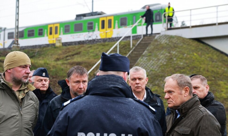 Incidentas Lenkijos geležinkelyje