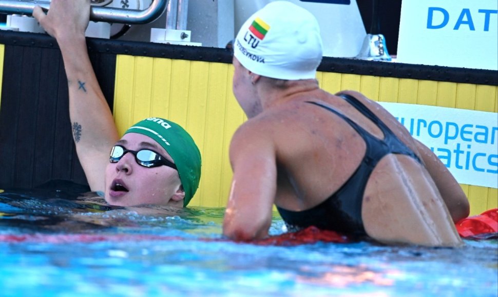 Rūta Meilutytė ir Kotryna Teterevkova