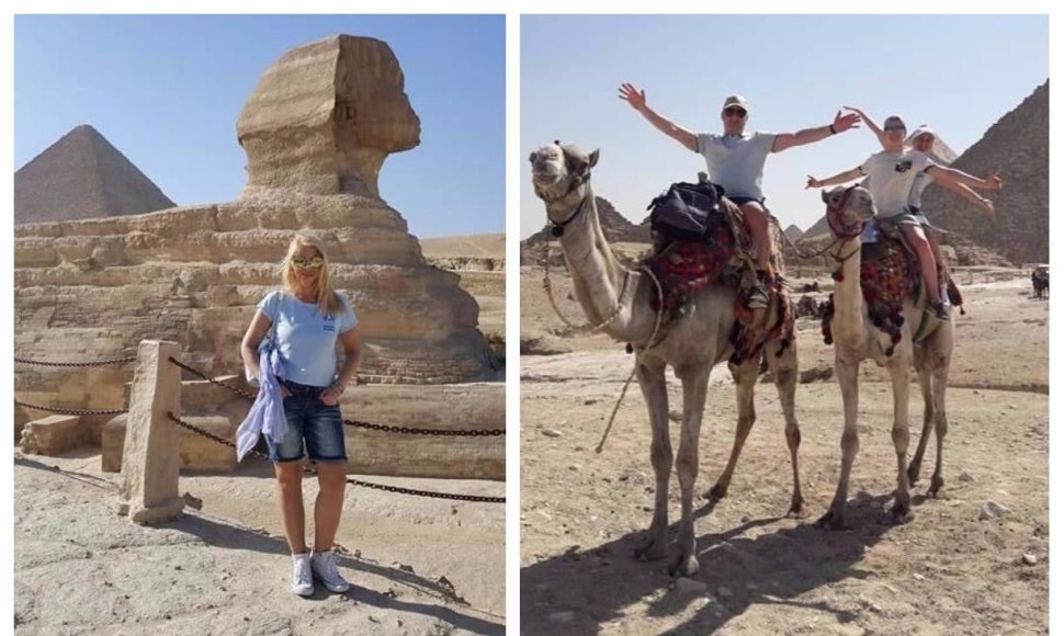 Vaidos Genytės atostogos Egipte
