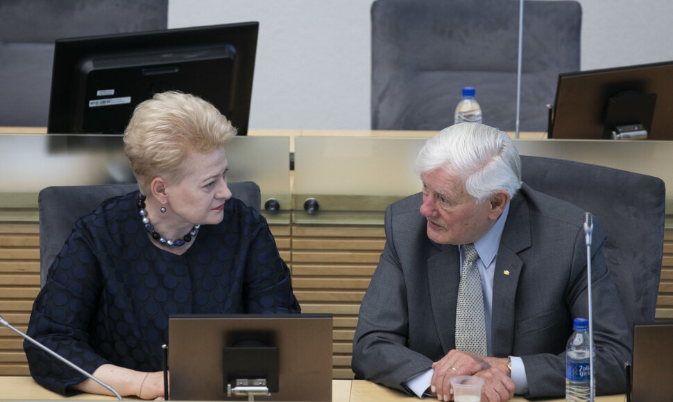 Dalia Grybauskaitė, Valdas Adamkus