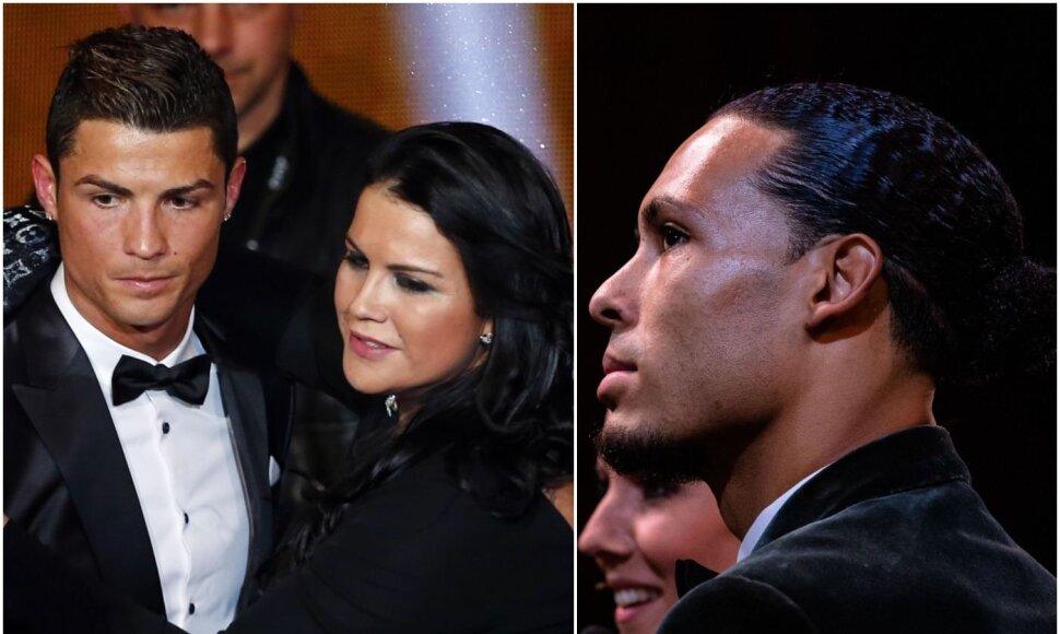 Cristinao Ronaldo sesuo užsipuolė V.Van Dijką.