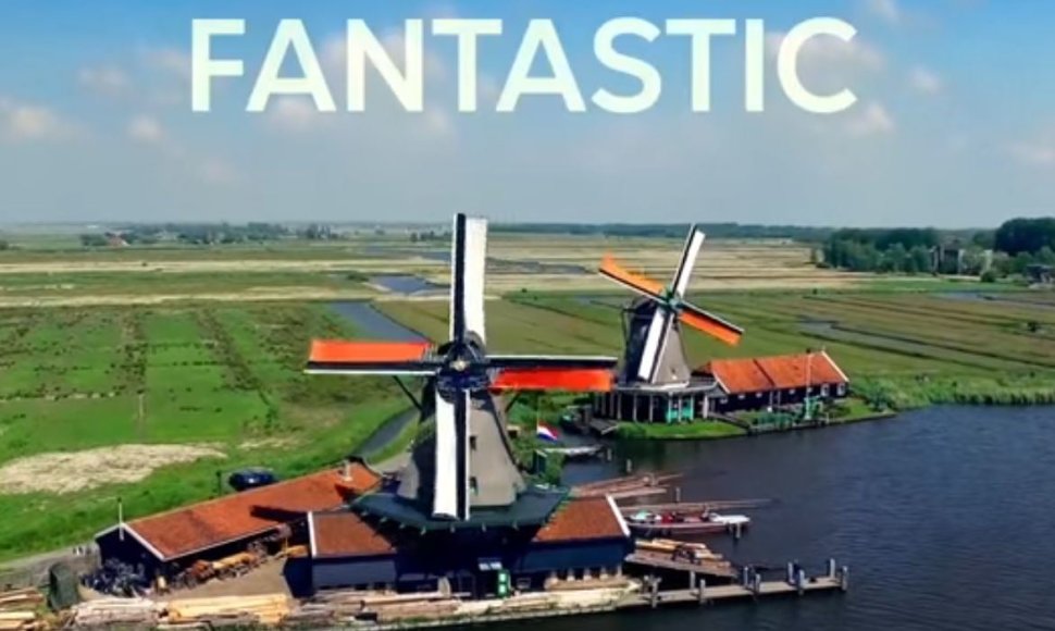 Olandai komikai pristatė satyrinį klipą apie Nyderlandus D.Trumpo stiliumi.