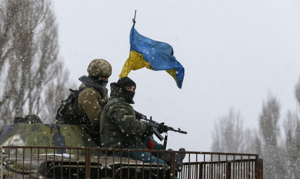 Ukrainos kariai netoli Debalcevės