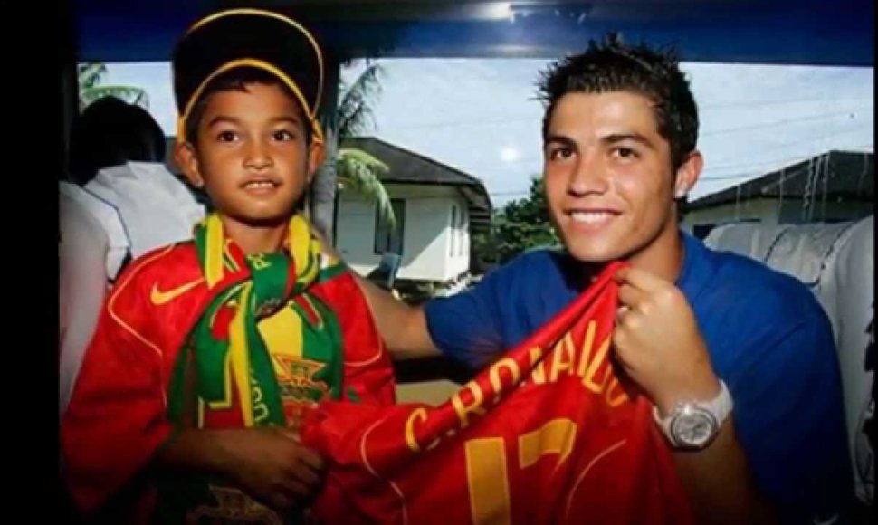 Martunis ir Cristiano Ronaldo