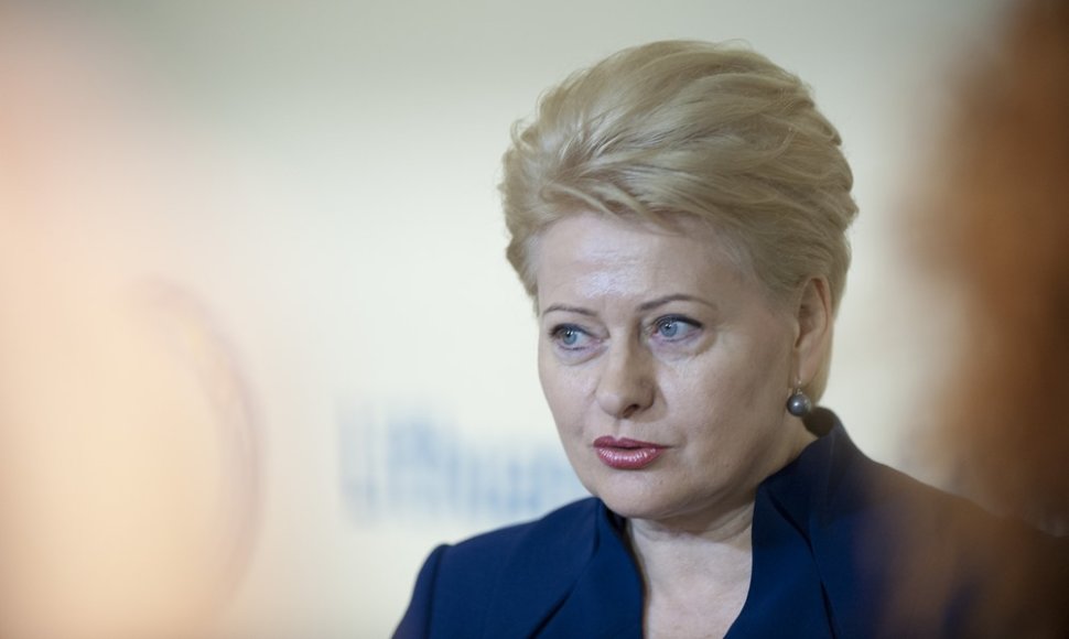 Lietuvos prezidentė Dalia Grybauskaitė 