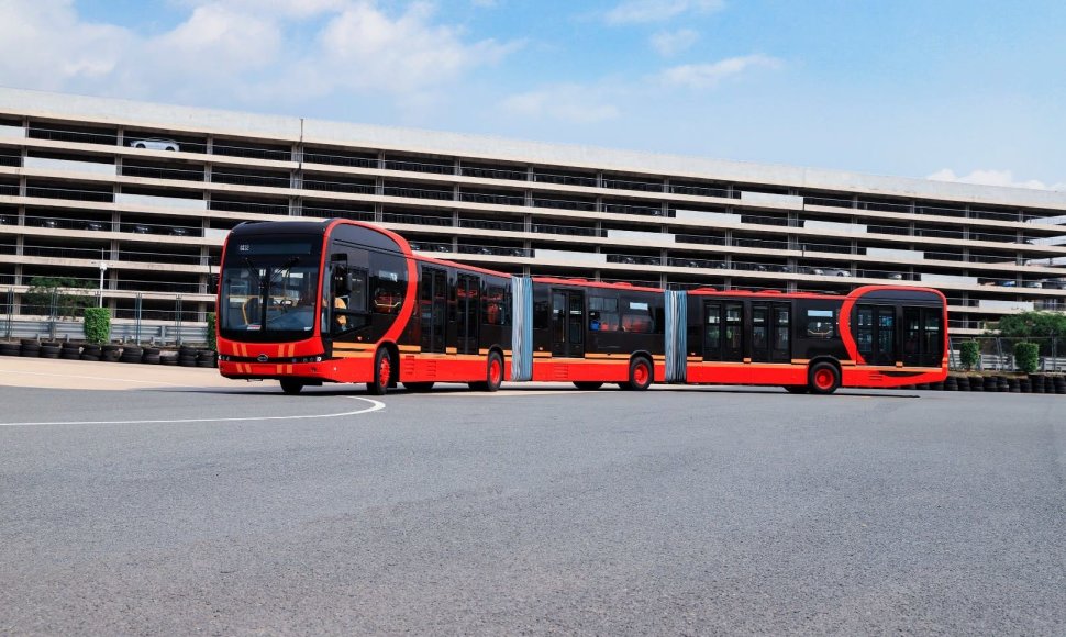 K12A – ilgiausias pasaulyje elektrinis autobusas