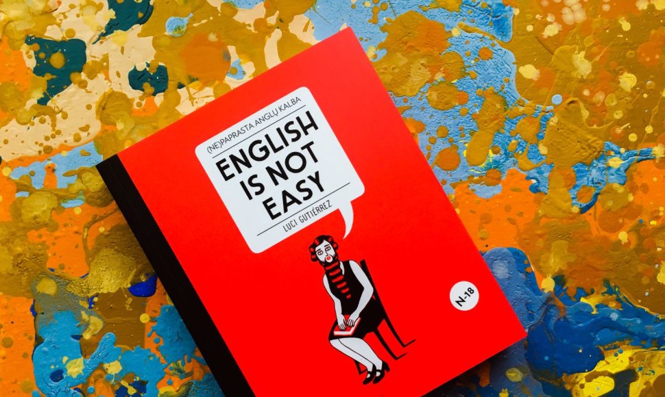 Liusės Gutjeres knyga „(Ne)paprasta anglų kalba = English is not easy“
