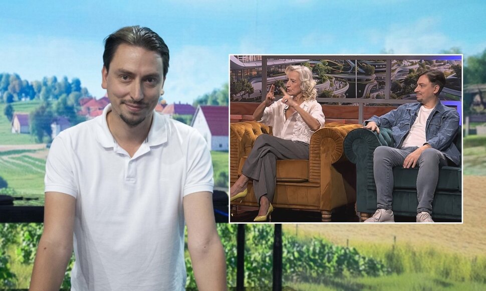 Vytautas Mikaitis su mama