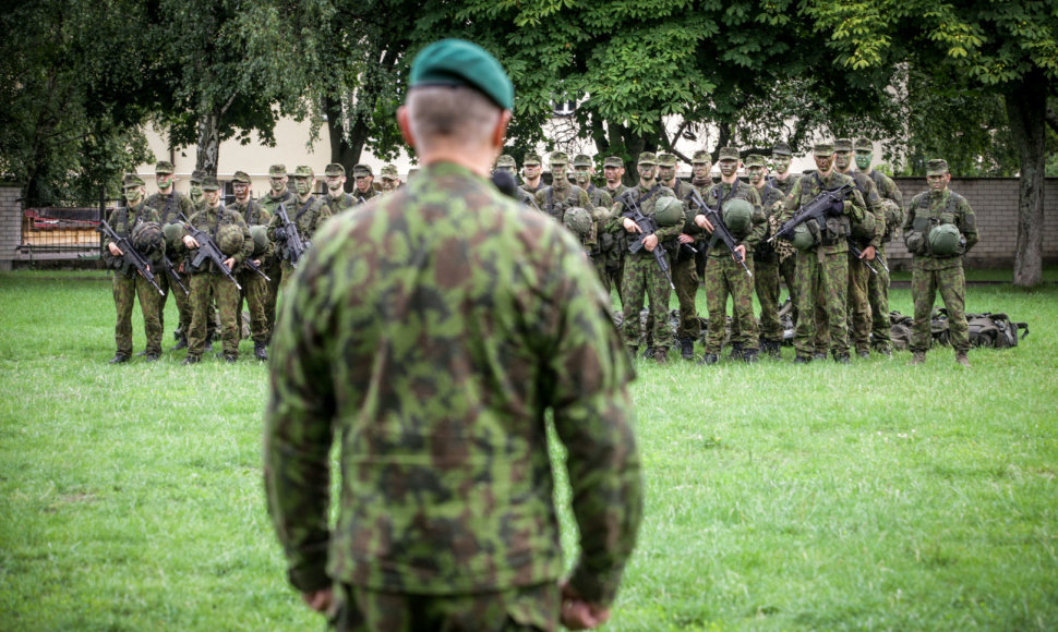 Lietuvos karo akademijos kariūnų baigiamojo žygio ceremonija