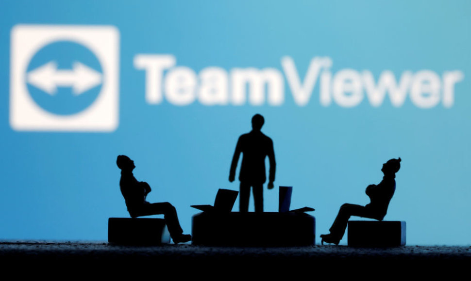 „Teamviewer“ logotipas