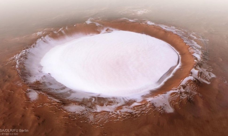 Ledo krateris Marse