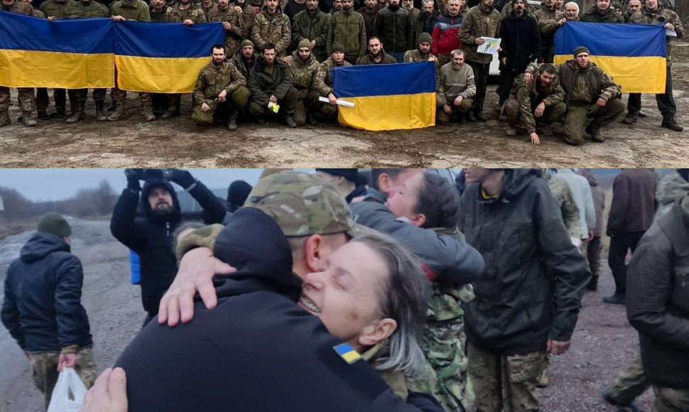 Iš Rusijos nelaisvės namo sugrįžo 140 ukrainiečių, tarp jų – Mariupolio ir Gyvačių salos gynėjai