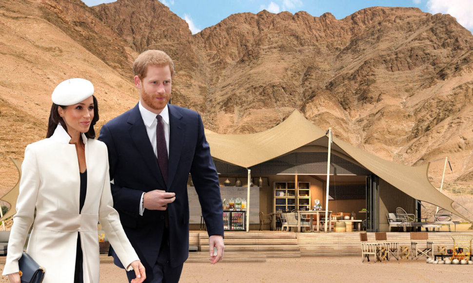 Princas Harry ir Meghan Markle medaus mėnesį leis „Hoanib Valley Camp“ stovyklavietė Namibijoje