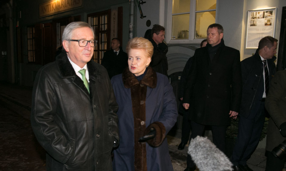 Jeanas-Claude'as Junckeris ir Dalia Grybauskaitė