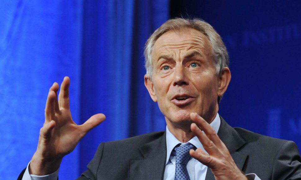 Buvęs britų ministras pirmininkas Tony Blairas
