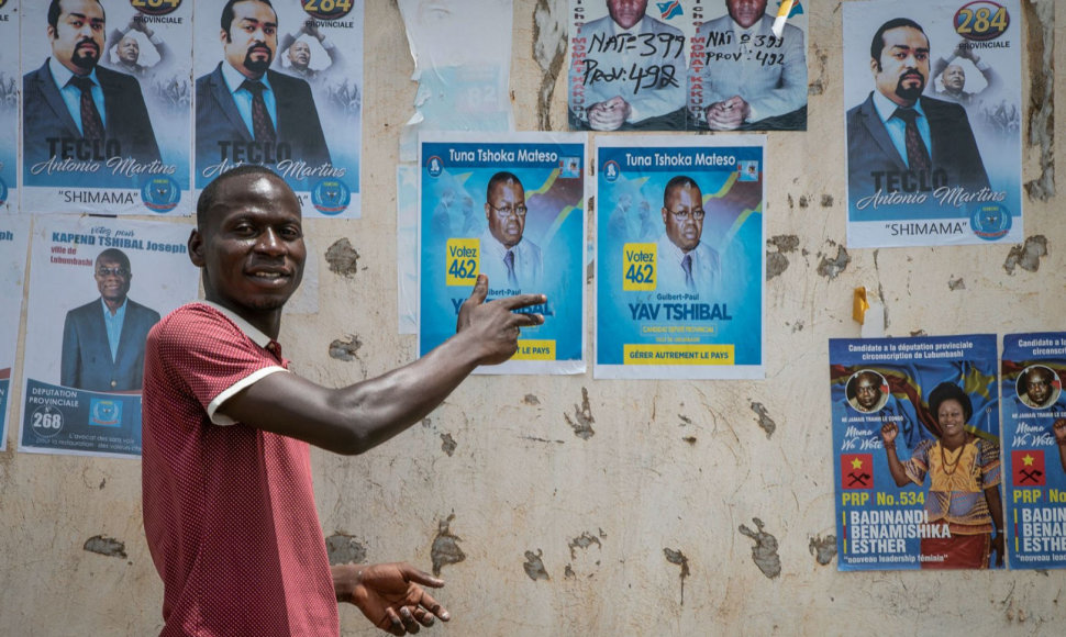 Rinkimų agitacija Kongo Demokratinėje Respublikoje