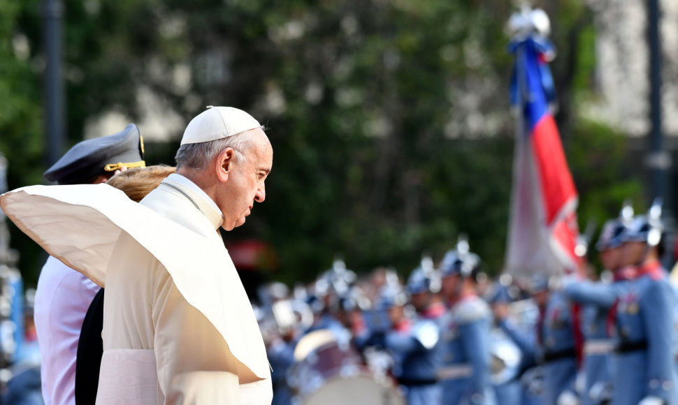Popiežius Pranciškus Čilėje
