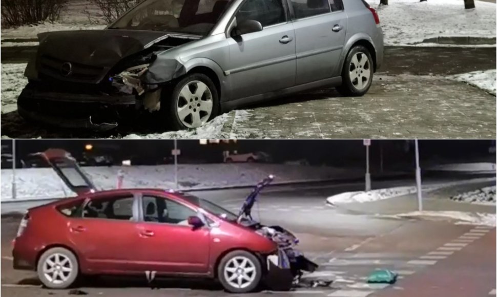 Apdaužyti automobiliai