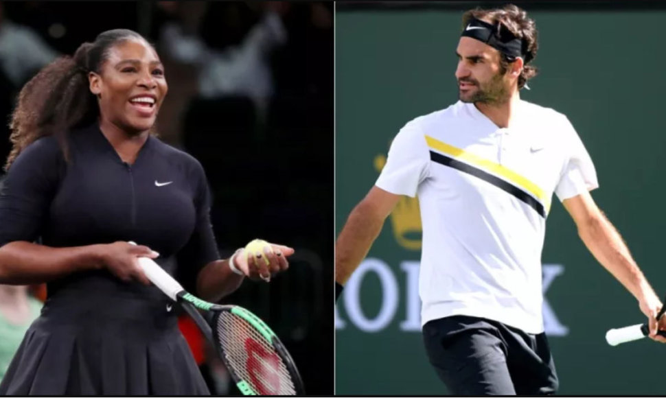 Serena Williams ir Rogeris Federeris