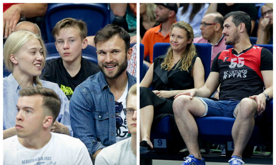 Monika Jasionytė ir Vaidas Baumila, Greta Mikalauskytė su Justinu Jankevičiumi
