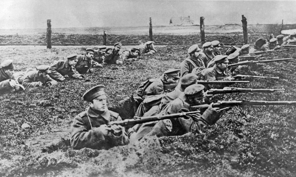 Rusų kariai Pirmojo pasaulinio karo metu