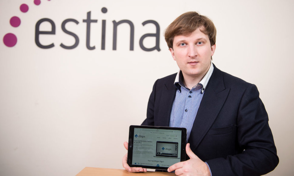 Startuoja elektroninių dokumentų pasirašymo platforma "iSign", kurią sukūrė bendrovė „Estina“ 