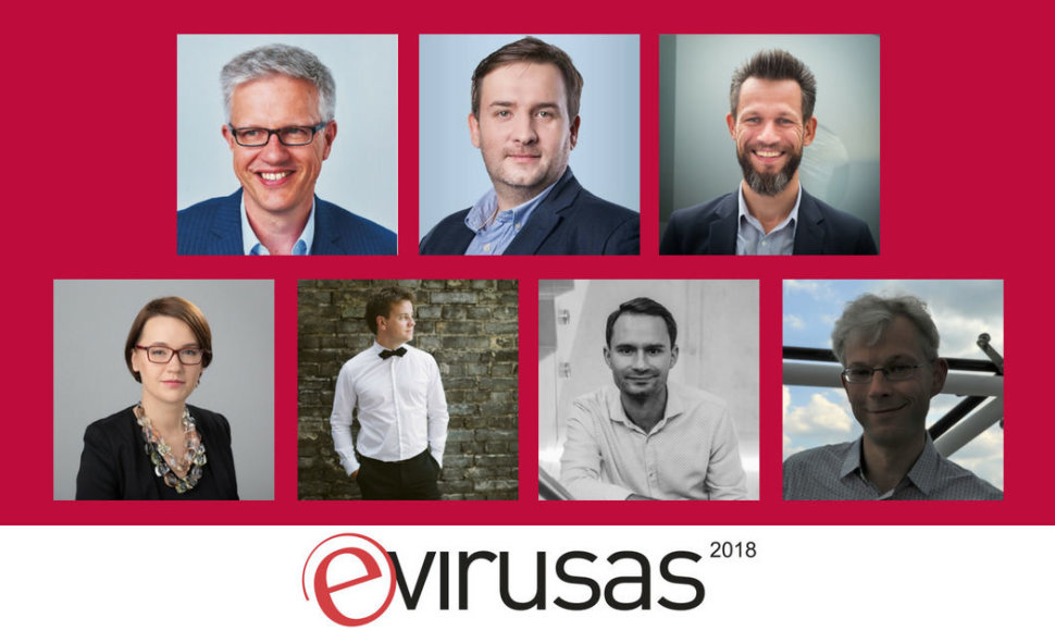 Konferencijos  „E. virusas 2018“ dalyviai